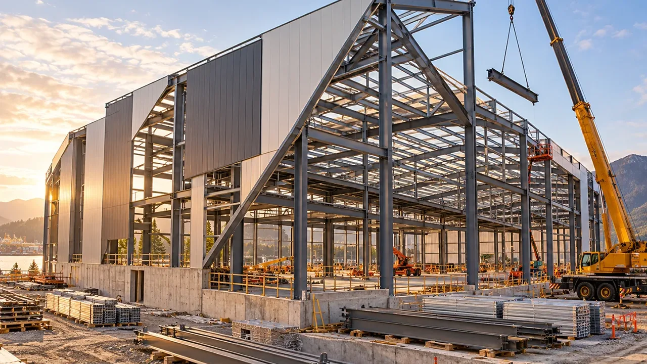 Custom Steel Structure Construction