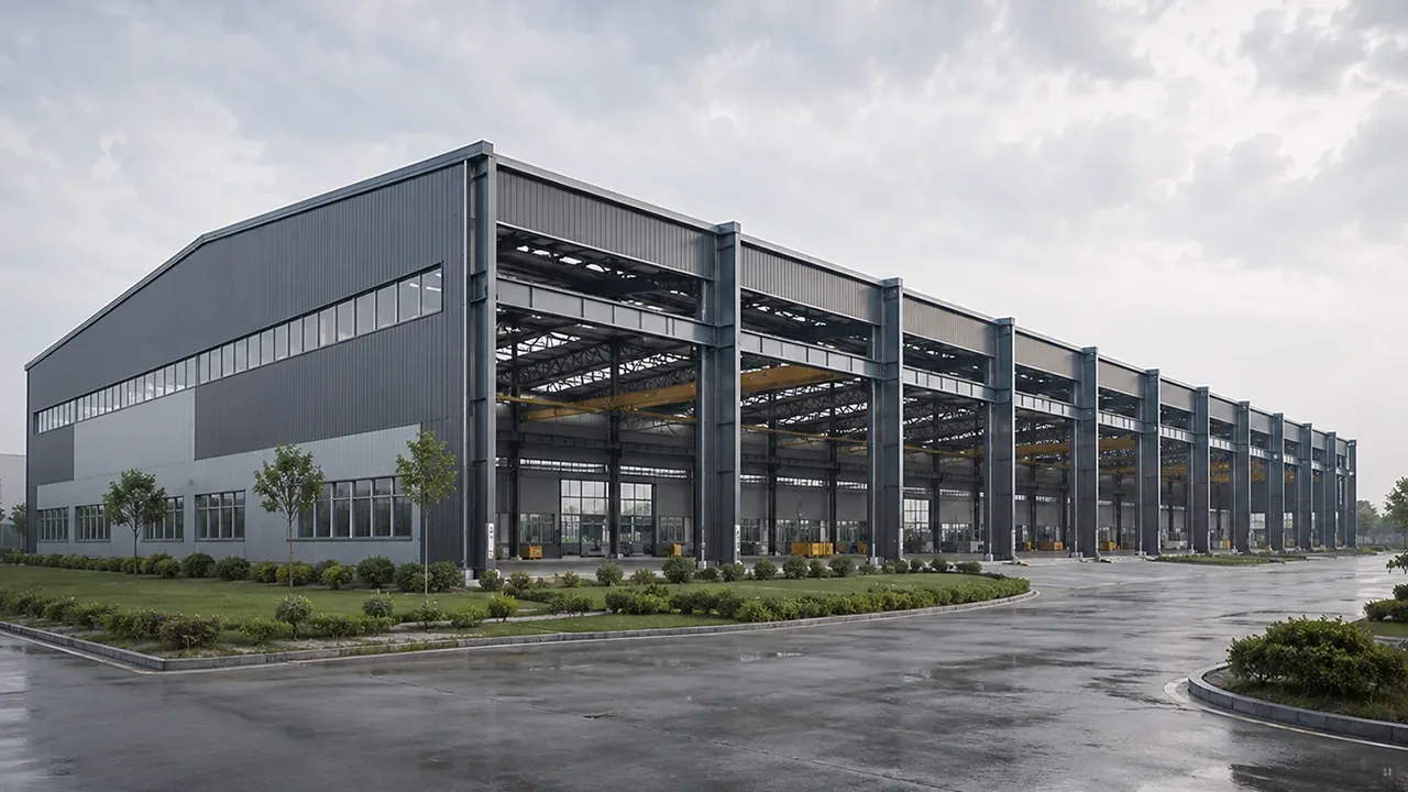 Multi Span Steel Structure Building