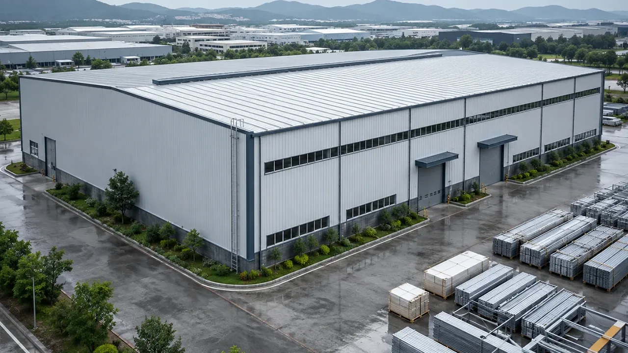 Pre Built Steel Warehouse