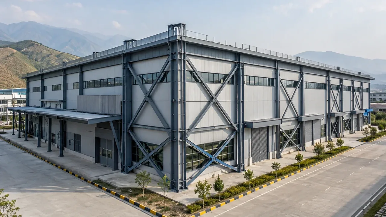 Seismic Resistant Steel Factory