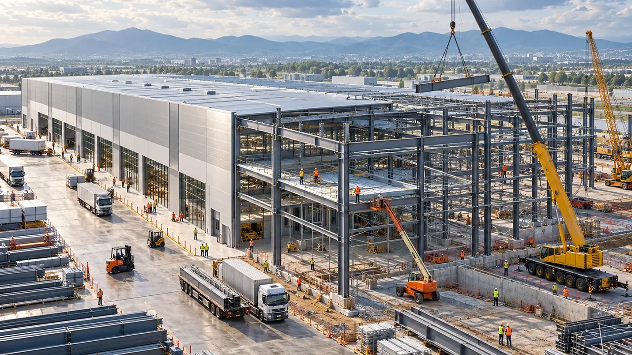 Steel Construction Project Solution