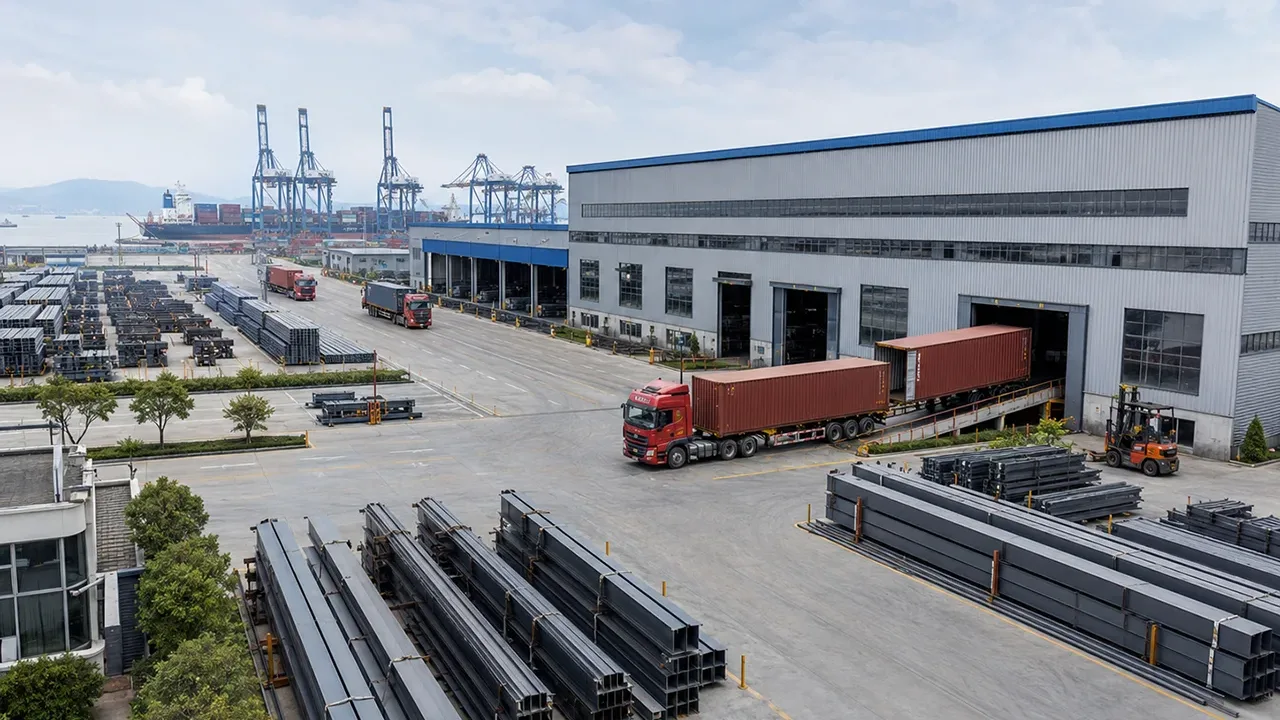 Steel Structure Manufacturer for Export