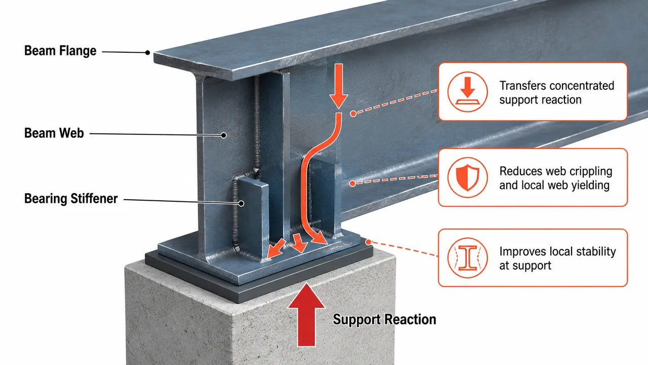 beam stiffener design