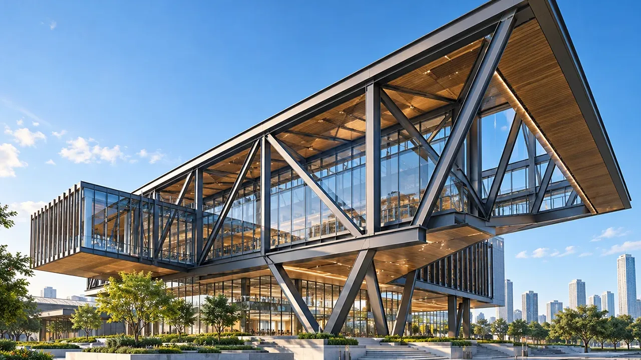 Architectural Steel Structure Building