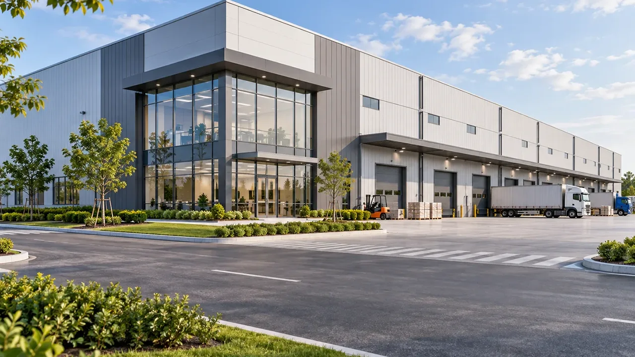 Commercial Storage Steel Warehouse