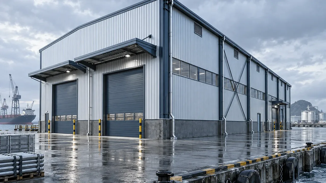 Corrosion Resistant Steel Structure Building