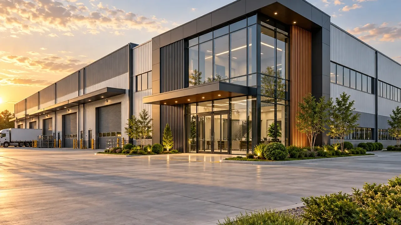 Custom Steel Structure Factory Building
