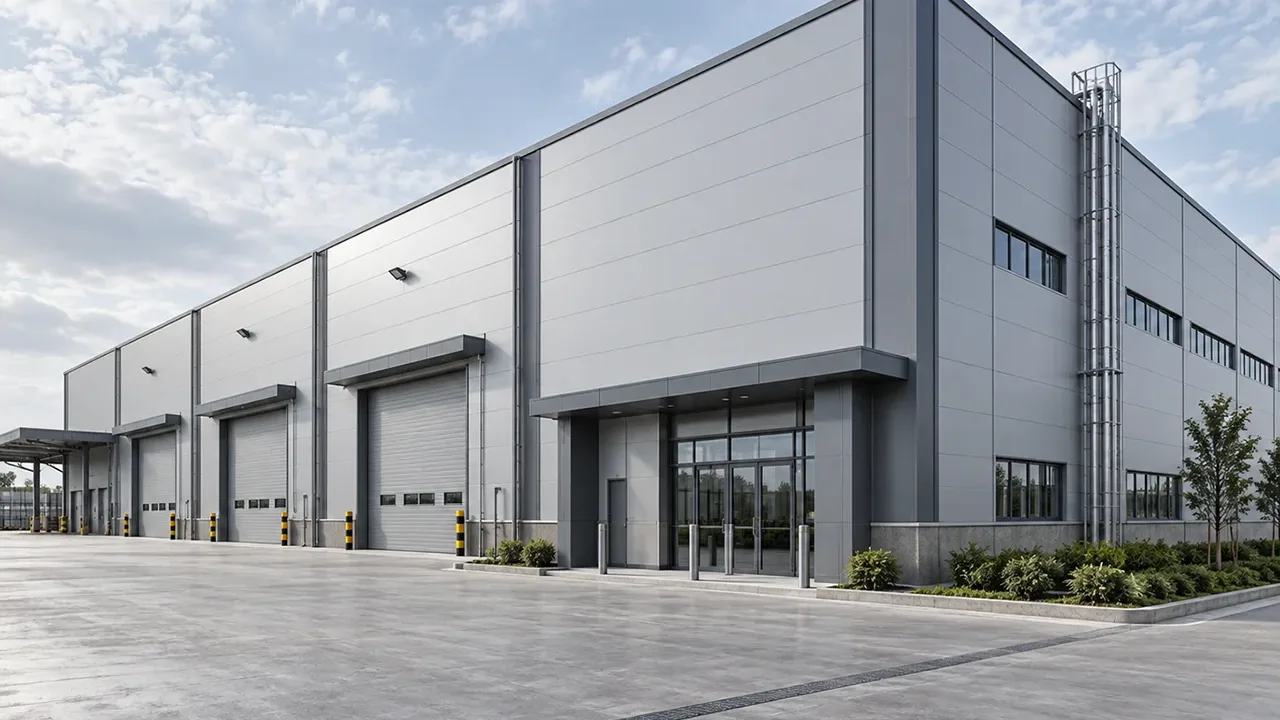 Fire Resistant Steel Structure Building