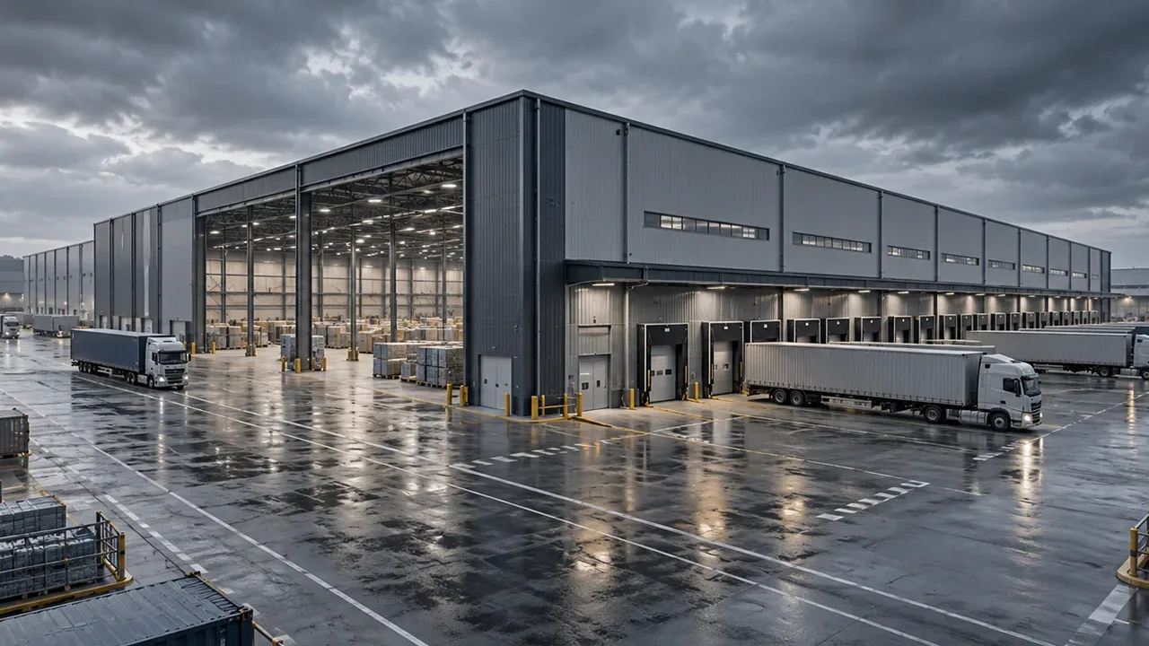 Heavy Duty Logistics Steel Warehouse
