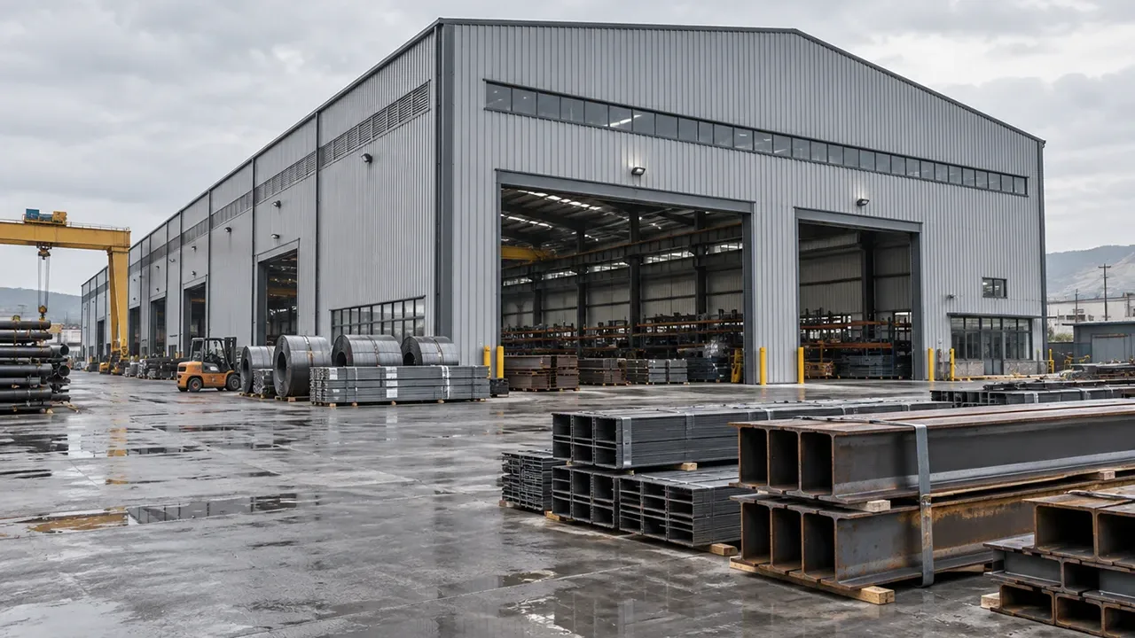 Industrial Storage Steel Structure Warehouse