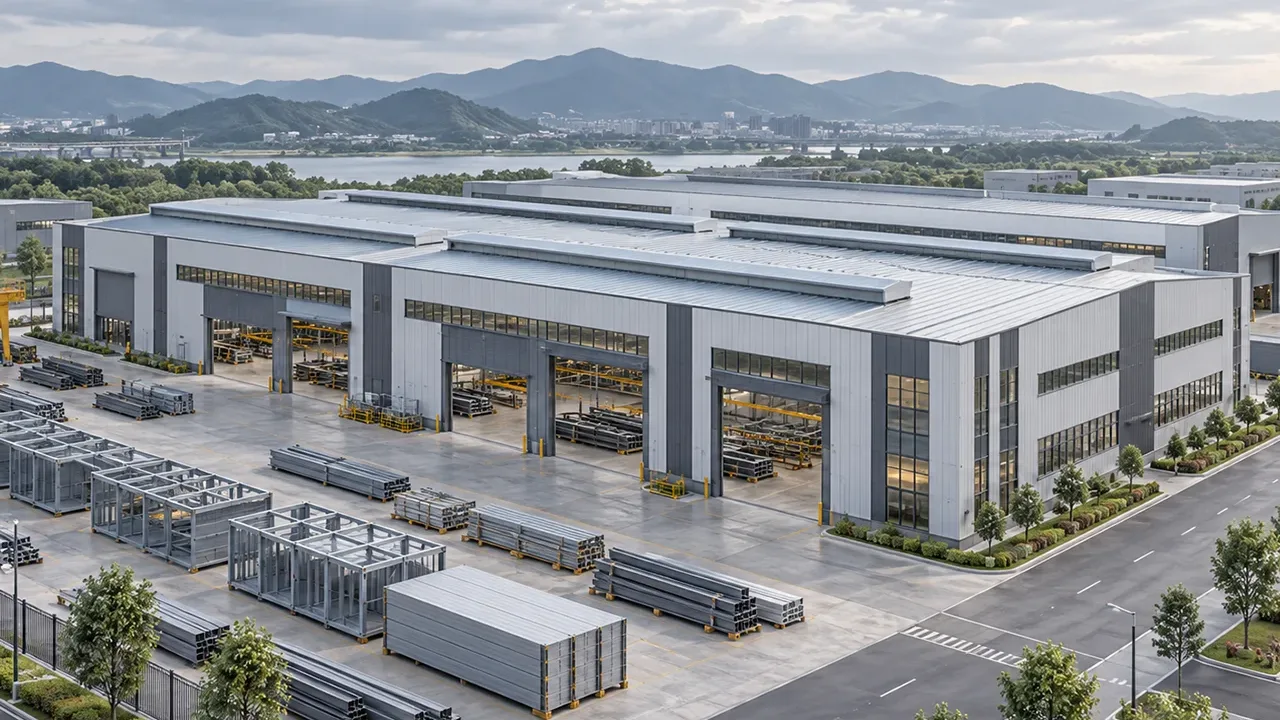 Modular Industrial Steel Factory