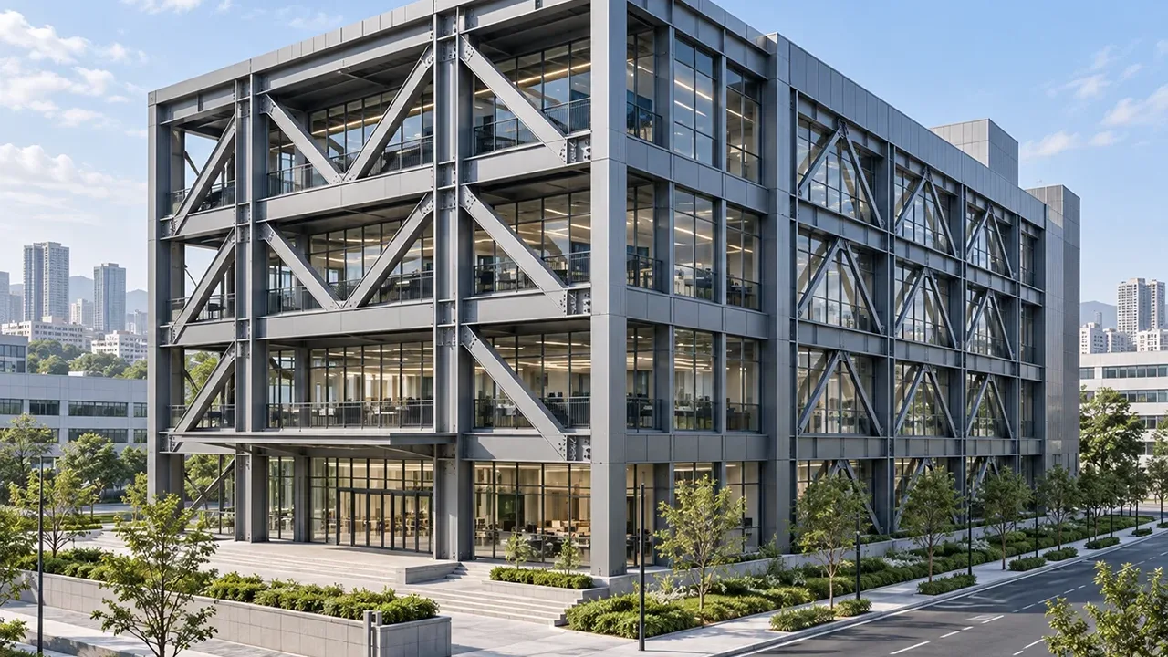 Seismic Resistant Steel Structure Building