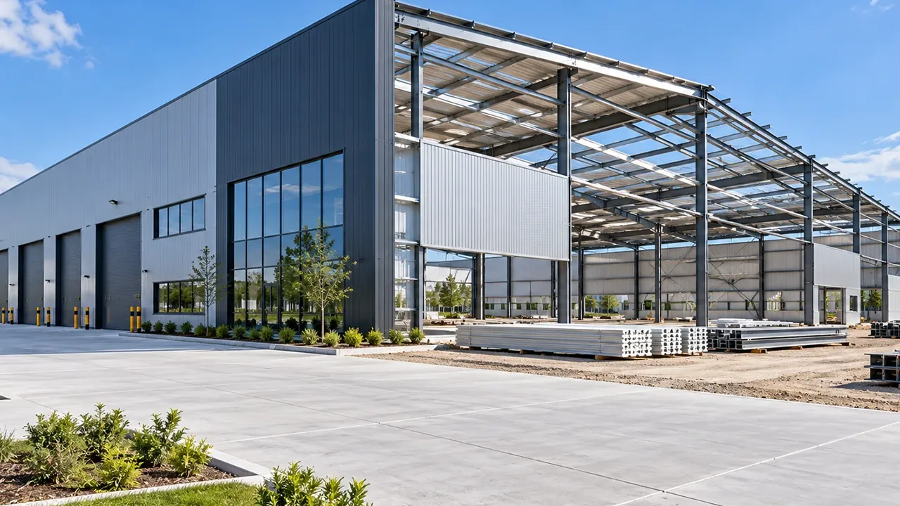 Steel Warehouse Design and Build