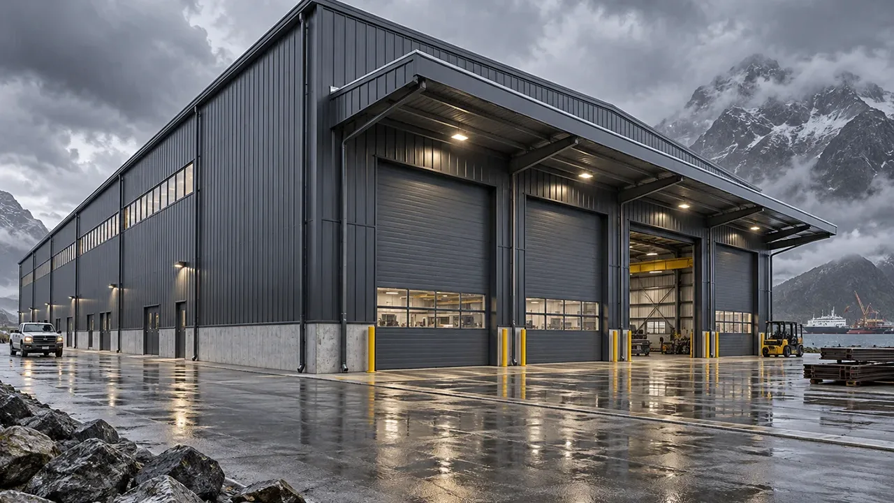 Weather Resistant Steel Structure Building
