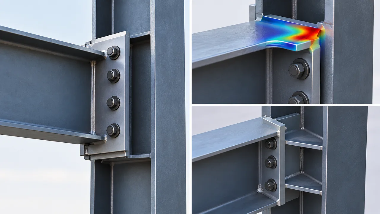 flange local bending in bolted end-plate connections