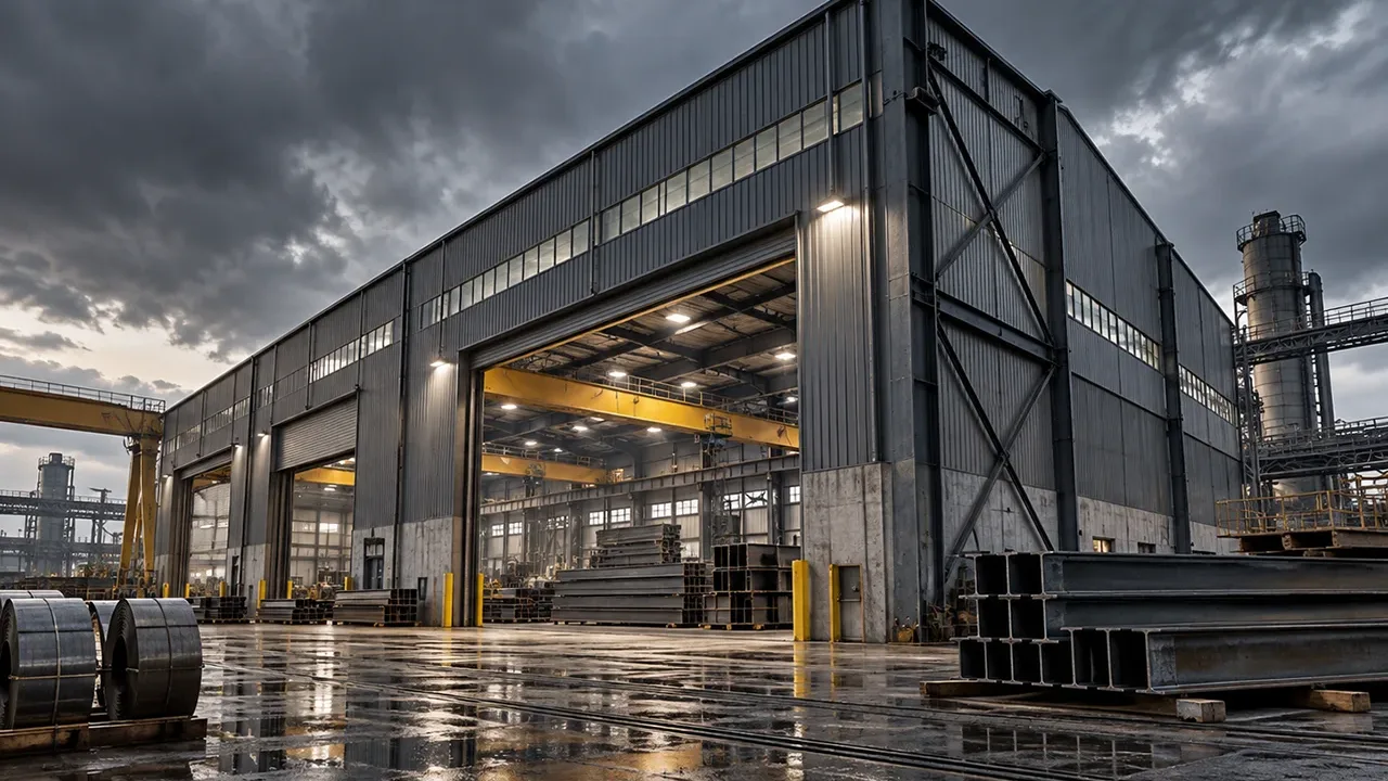 Heavy Duty Industrial Steel Factory