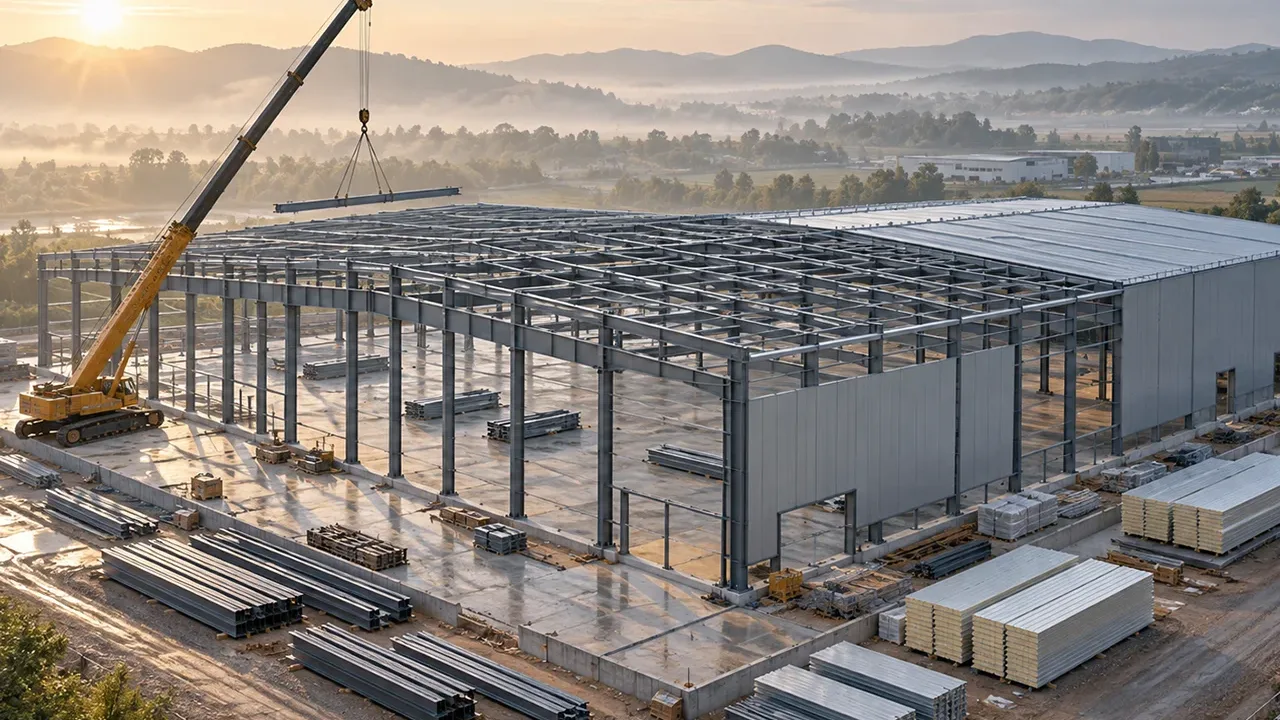 Steel Warehouse Construction Solution
